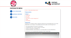 Desktop Screenshot of gds.dopingautoriteit.nl